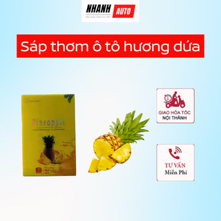 Sáp Thơm Khử Mùi Ô Tô Cao Cấp Dứa Cerxime 230g