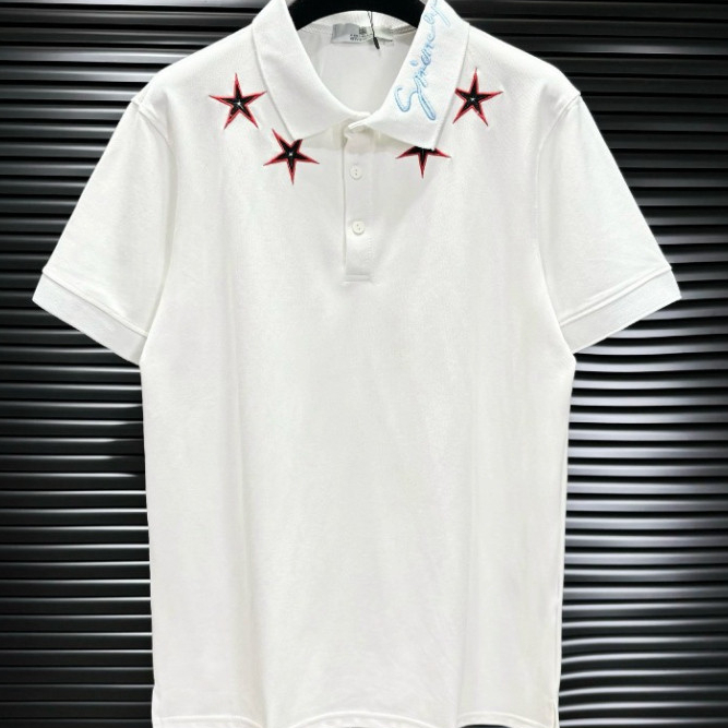 Áo Polo GVC Hoạ Tiết Thêu Hình Ngôi Sao Phối Cổ Siu Đẹp - Áo Polo Nam Nữ GVC Thêu Cổ Chuẩn Phong Cách Boy Phố New 2025