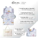 [Hỏa tốc] Bộ chăn gối cho bé mầm non Gia An home decor gấp gọn 5 trong 1 size 70x120cm 70x140cm cho bé mẫu giáo tiểu học — ảnh 2