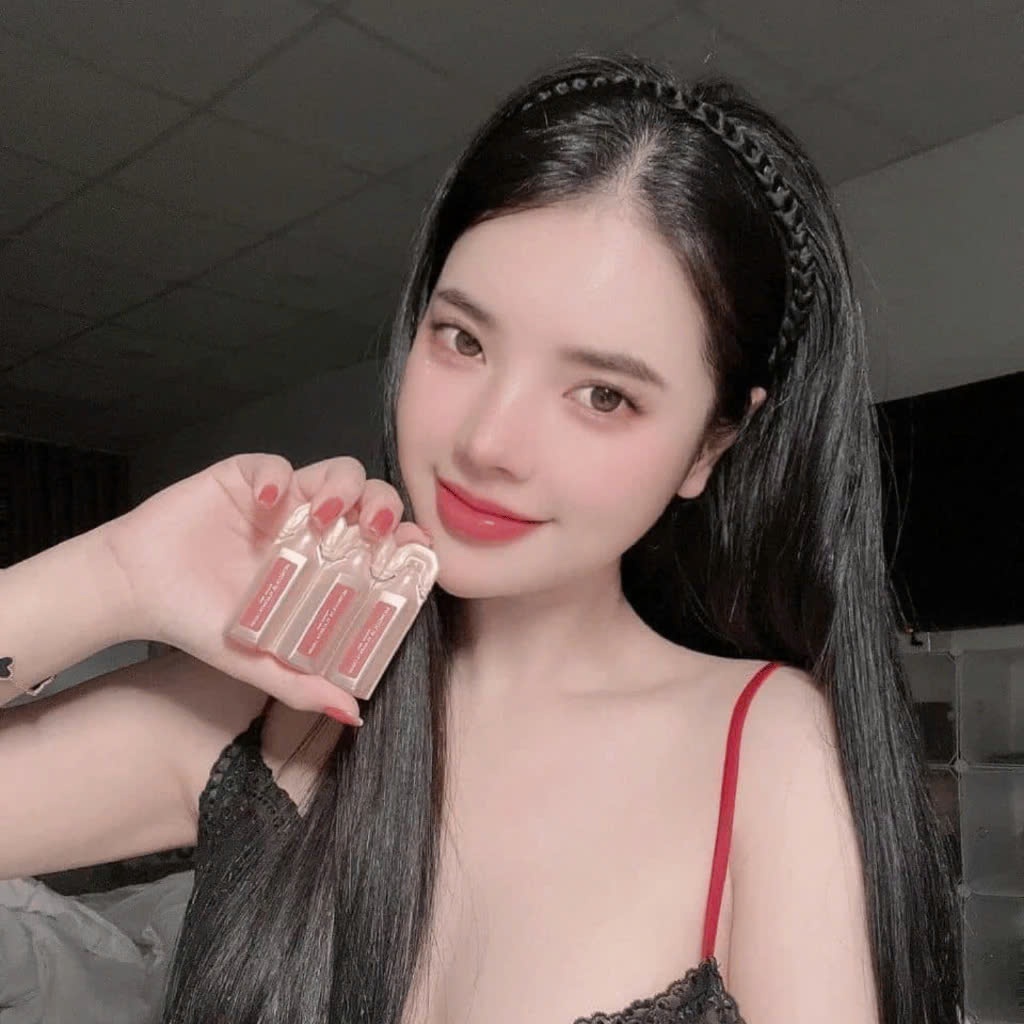 Nước Uống Nhau Thai Ngựa Chiến Mongolia Placenta, Hộp 30 Ống 10ml