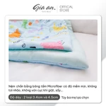 Bộ chăn gối cho bé mầm non Gia An home decor gấp gọn 5 trong 1 size 70x120cm 70x140cm cho bé [Chăn to hơn] — ảnh 4
