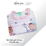 Bộ chăn gối cho bé mầm non Gia An home decor gấp gọn 5 trong 1 size 70x120cm 70x140cm cho bé [Chăn to hơn] — ảnh 5