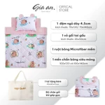 Bộ chăn gối cho bé mầm non Gia An home decor gấp gọn 5 trong 1 size 70x120cm 70x140cm cho bé [Chăn to hơn] — ảnh 2