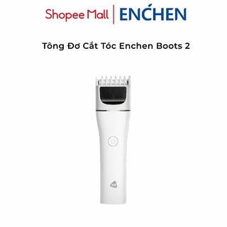 Tông đơ cắt tóc Enchen Boost 2 đâu cắt gốm 2 chế độ cạo, độ ồn thấp, pin đến 120 phút, chống tắc nghẽn tóc