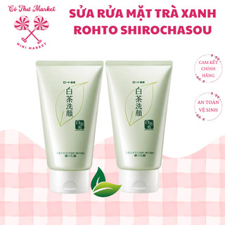 Sữa Rửa Mặt Trà Xanh Rohto Shirochasou Green Tea Foam Tuýp 120g Của Nhật Bản - CÔ THƯ MARKET