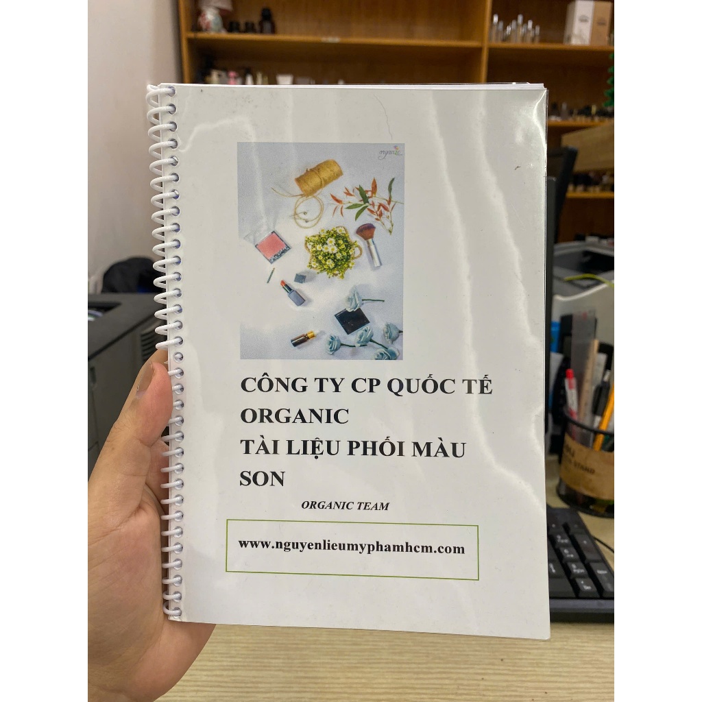 TÀI LIỆU PHỐI MÀU SON HANDMADE