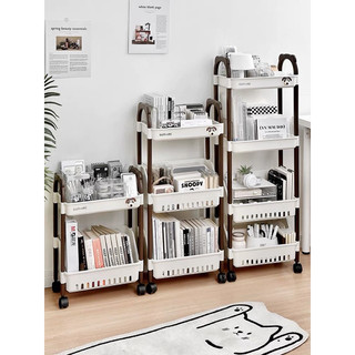 Kệ Xe Đẩy Hình Cún Nhiều Tầng Decor Phòng, Kệ Để Đồ Đa Năng Có Bánh Xe Di Chuyển Tiện Lợi