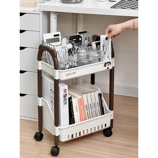Kệ Xe Đẩy Hình Cún Nhiều Tầng Decor Phòng, Kệ Để Đồ Đa Năng Có Bánh Xe Di Chuyển Tiện Lợi