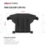 B-FACTORY Tấm Che Dây Cáp Nhựa ABS Cho VinFast VF5 Đen