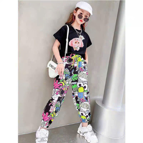 4-14 TUỔI Bộ croptop BABY THREE quần bom áo cộc tay cho bé gái hot hít M16
