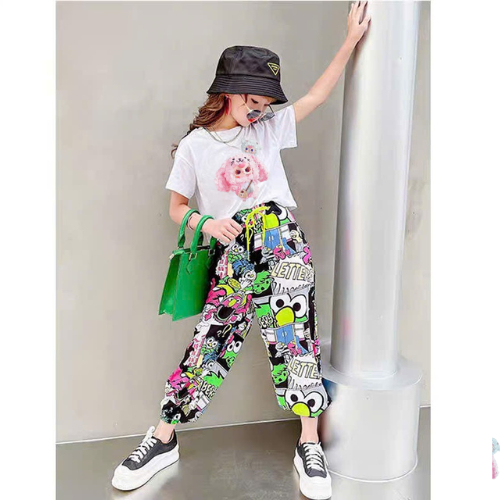 4-14 TUỔI Bộ croptop BABY THREE quần bom áo cộc tay cho bé gái hot hít M16
