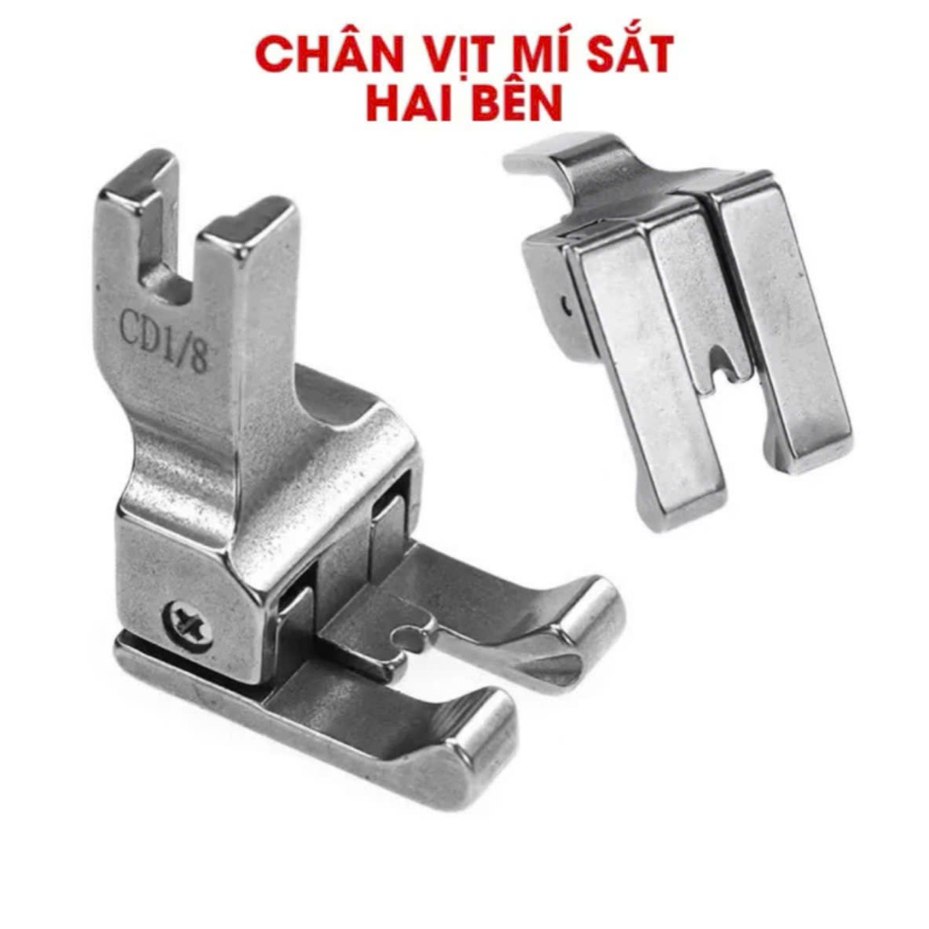 Chân Vịt Mí Sắt 2 Bên Susei – Dùng Cho Máy May 1 Kim Công Nghiệp Jack, Siruba, Juki