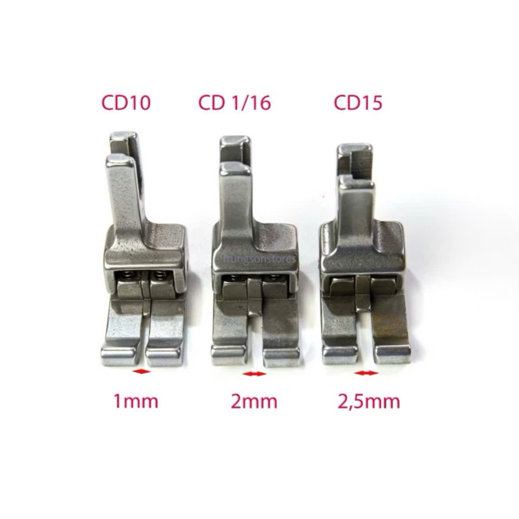 Chân Vịt Mí Sắt 2 Bên Susei – Dùng Cho Máy May 1 Kim Công Nghiệp Jack, Siruba, Juki