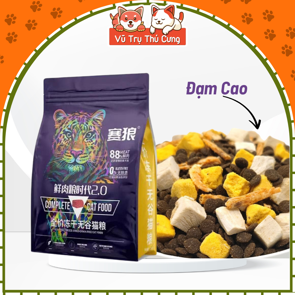1Kg Hạt LangLike Cho Mèo Đạm Cao & Siêu Topping