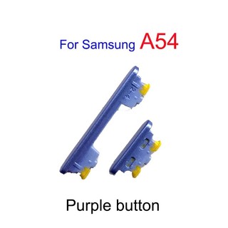 Nút nhựa bấm mở nguồn power on off bên ngoài samsung a34 5g, nút volume âm lượng a346