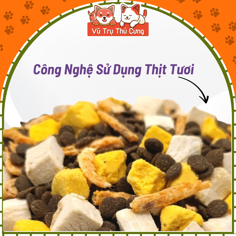 Hạt LangLike Cho Mèo Đạm Cao & Siêu Topping