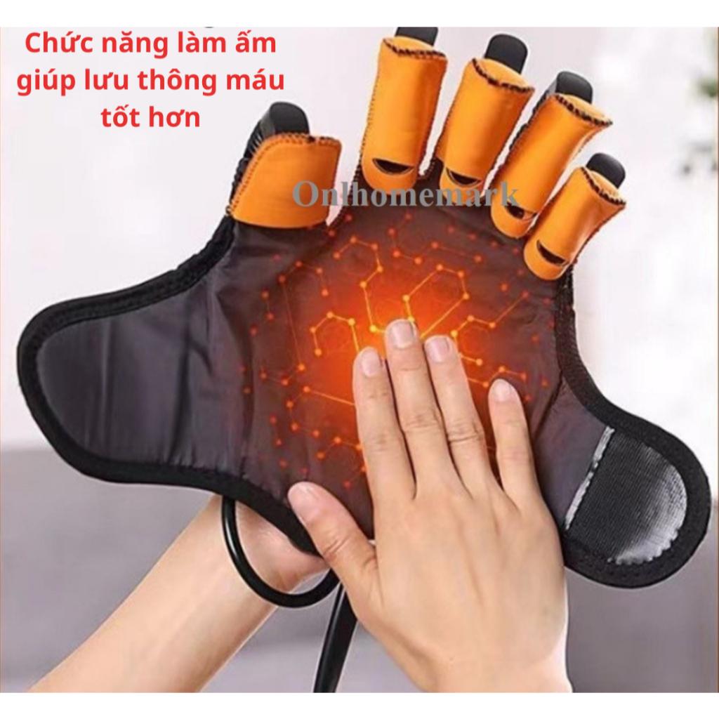 Máy tập tay phục hồi chức năng bàn tay cho người tai biến mã ML-116BH có chức năng làm ấm