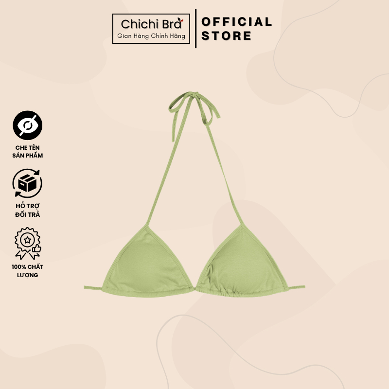 Áo Bikini Chichi Bra Coton Mềm Thiết Kế Thắt Dây Sexy Mút 1cm - 164