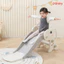 Cầu Trượt Cho Bé Tặng Kèm Bóng Rổ + Vòng Ném, Cầu Trượt Gấp Gọn Tiện Lợi Mẫu Mới Nhất 2026