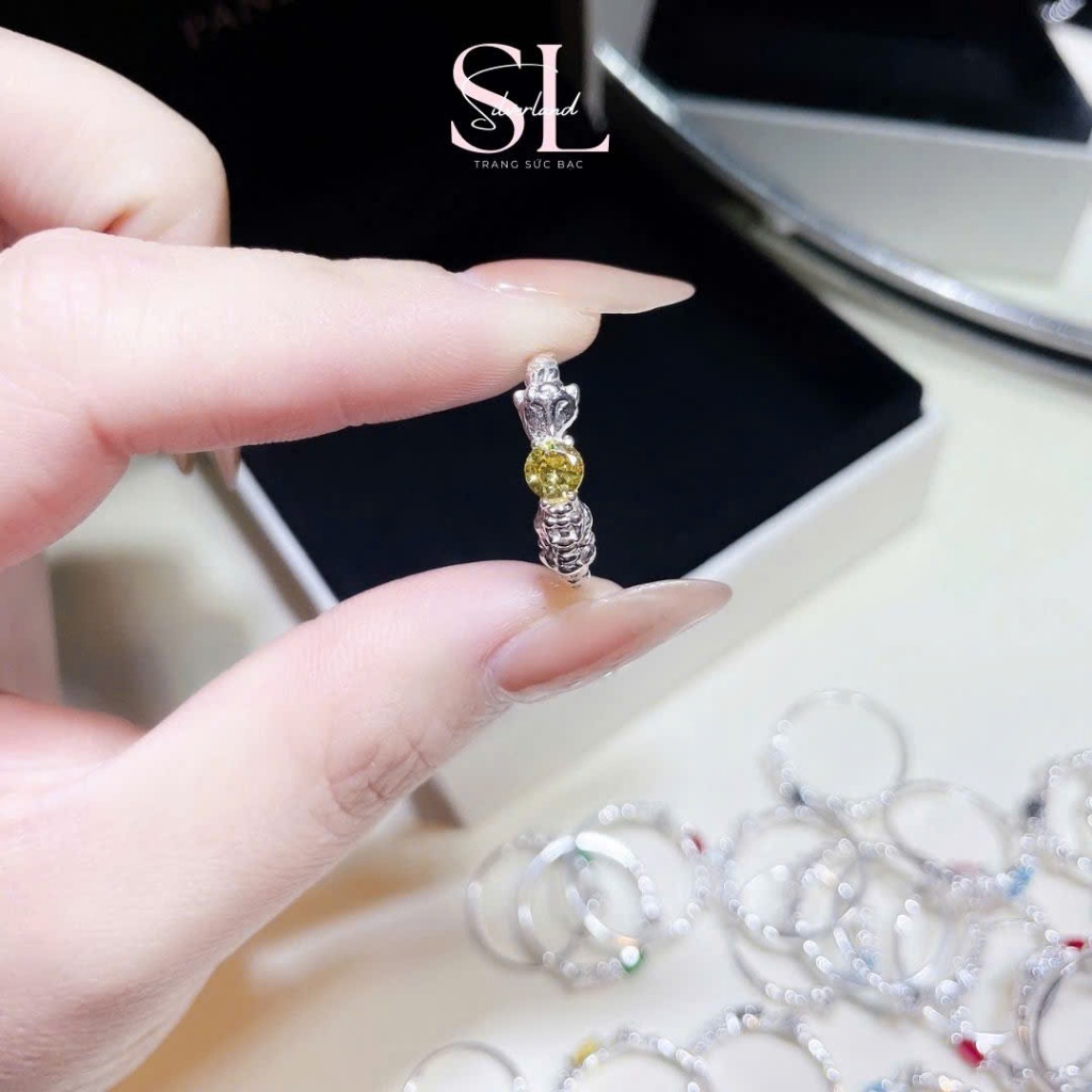 925 Silver Feng Shui Ring by Trang sức bạc Silverland
