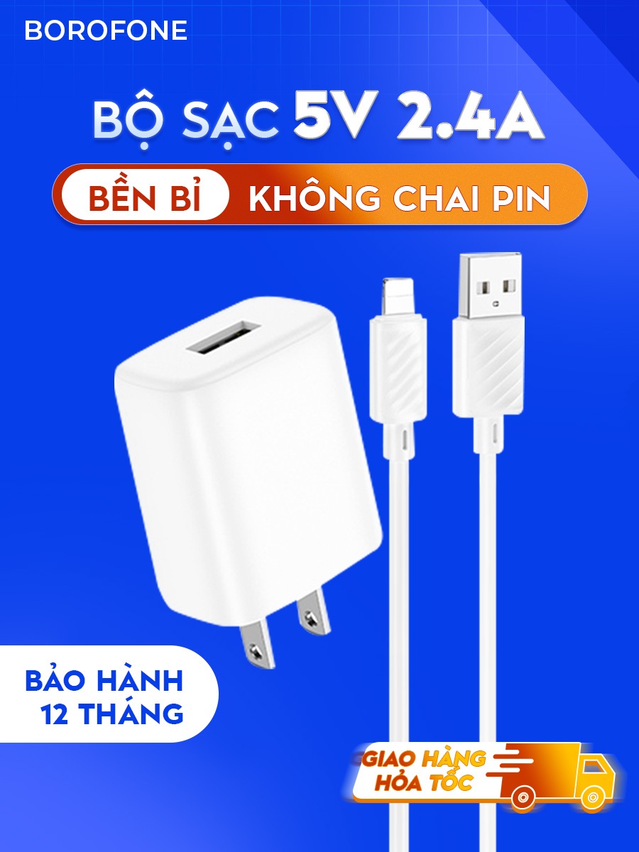Ảnh Bộ củ cáp Hoco C134 5V 2.4A dành cho iphone, ipad 1