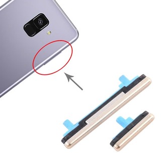 Nút nhựa bấm mở nguồn bên ngoài samsung A530, nút bấm on off  nút volume sam sung A8 2018, nút nhựa chỉnh âm lượng