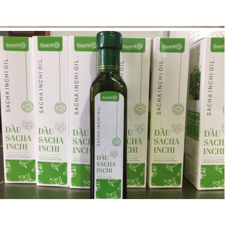 Dầu Sach Inchi ép lạnh tự nhiên cao cấp 250ml, đã xuât khẩu Nhật - Hàn