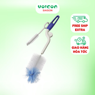 Cây Súc Rửa Bình Sữa Và Núm Vú Pigeon - Tay Xoay Hai Chiều
