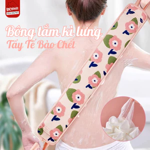 Găng Tay Tắm 2 Mặt Tạo Bọt Tẩy Tế Bào Chết Nhẹ Nhàng, Bông Tắm Tạo Bọt Dễ Dàng Chống Trượt
