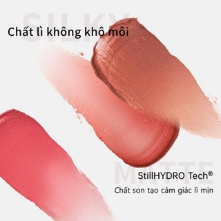 [Y301] Son kem Mooekiss Velvet Lip Mud 3g - Sáng da, Mỏng Nhẹ - Dưỡng ẩm, tint lì không khô môi