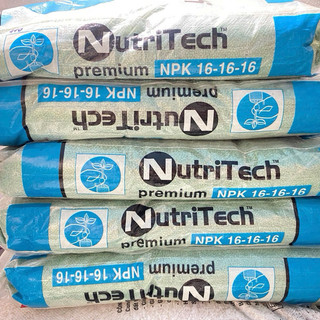 1kg Phân bón NPK 16-16-16 giúp cân bằng dinh dưỡng tăng khả năng đậu bông, nuôi trái, chắc hạt cho cây ăn trái, cây lúa