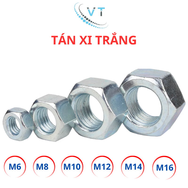 Con tán mạ kẽm M5 - M6 - M7 - M8 - M10 - M12 - M14 - M16