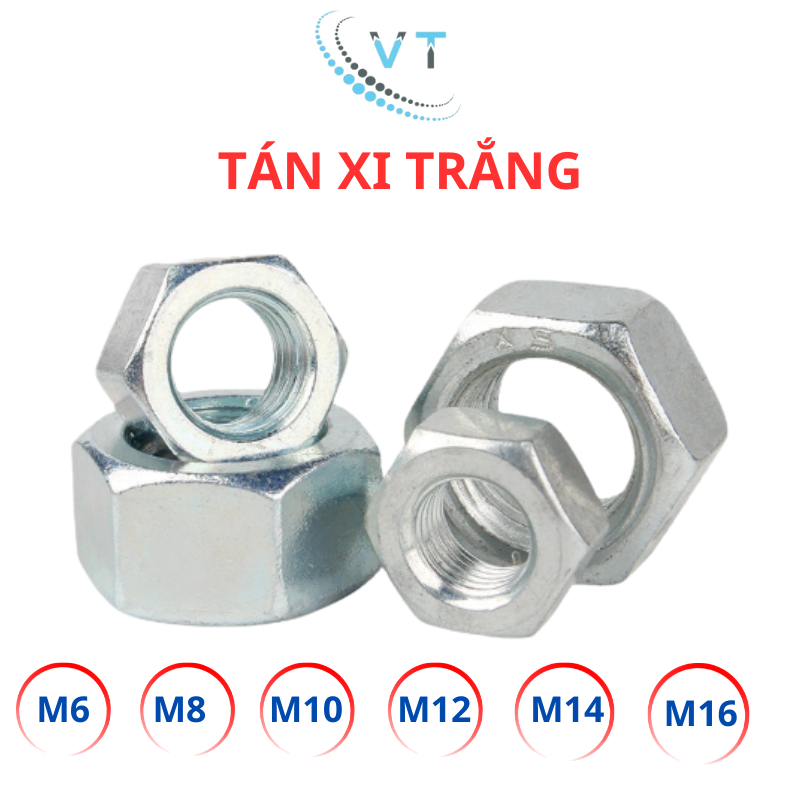 Con tán mạ kẽm M5 - M6 - M7 - M8 - M10 - M12 - M14 - M16