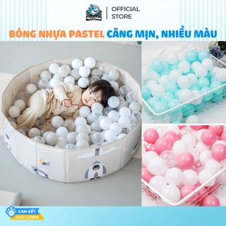 Bóng Nhựa Cho Bé Nhiều Màu, Căng Mịn Màu Pastel Siêu Xinh, Bóng Cho Bé Chất Liệu An Toàn,Hàng Có Sẵn