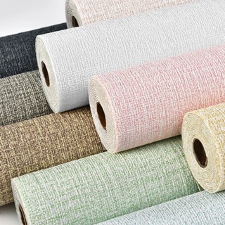 Cuộn Xốp Vân Vải Dán Tường dày 2mm Tráng Nhôm cao cấp dài 9 mét x 50cm có keo sẵn, cuộn decan dính phòng chống ẩm mốc