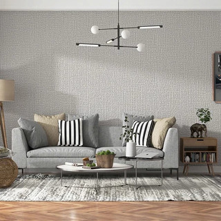 Cuộn Xốp Vân Vải Dán Tường dày 2mm Tráng Nhôm cao cấp dài 9 mét x 50cm có keo sẵn, cuộn decan dính phòng chống ẩm mốc