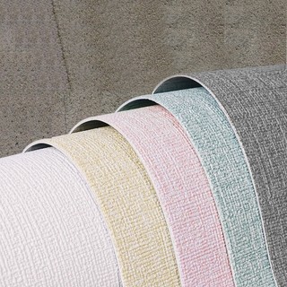 Cuộn Xốp Vân Vải Dán Tường dày 2mm Tráng Nhôm cao cấp dài 9 mét x 50cm có keo sẵn, cuộn decan dính phòng chống ẩm mốc