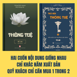 Sách Trở Nên Thông Tuệ - Bản chất con người & cuộc sống