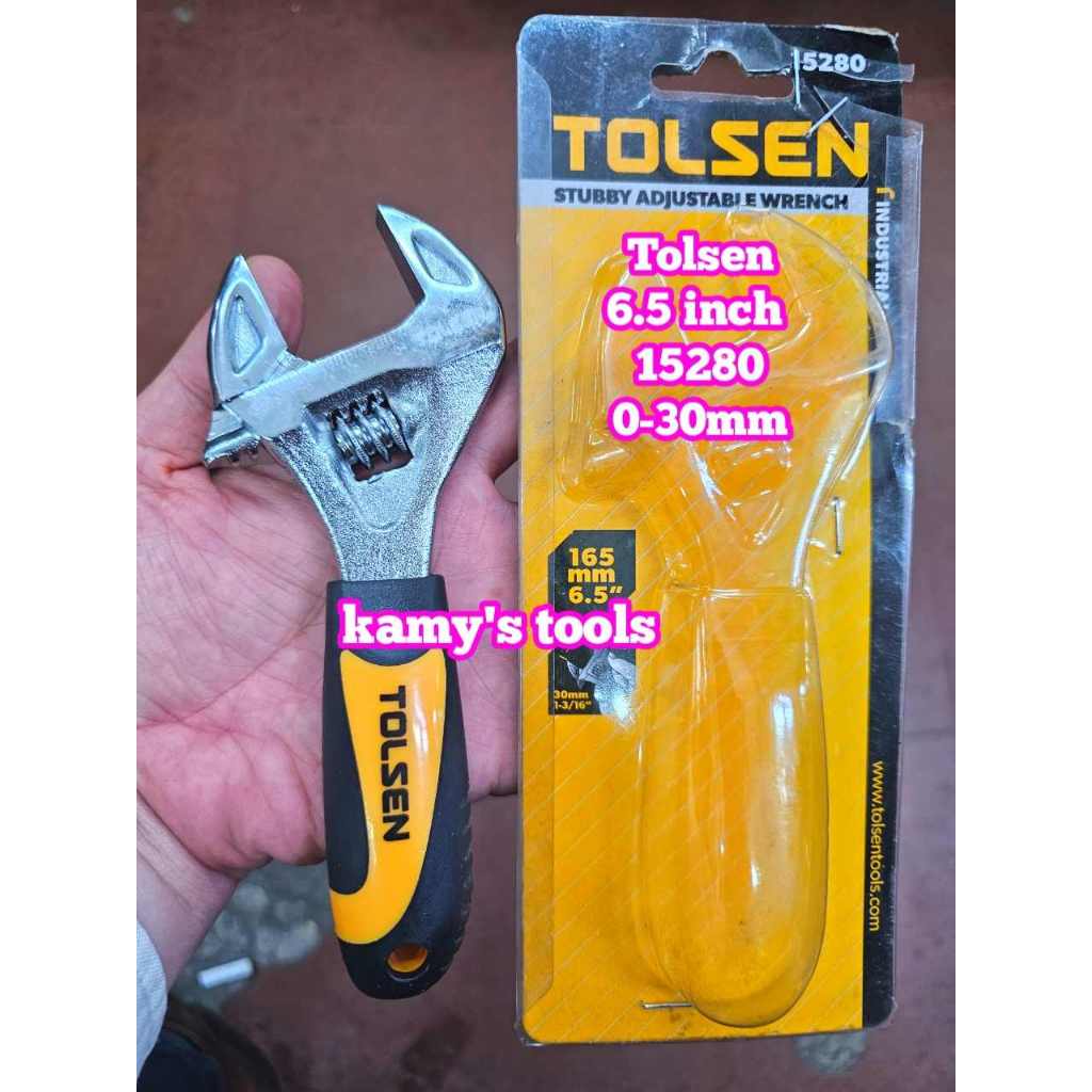 Mỏ Lết Mini Tolsen Mở Miệng 30mm Dài 165mm 6.5 inch 15280 | Shopee Việt Nam