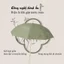 Ô dù truyền thống Nason Umbrella Bambrella thiết kế độc đáo, công nghệ hiện lá khi gặp nước mưa, chống nắng chống UV