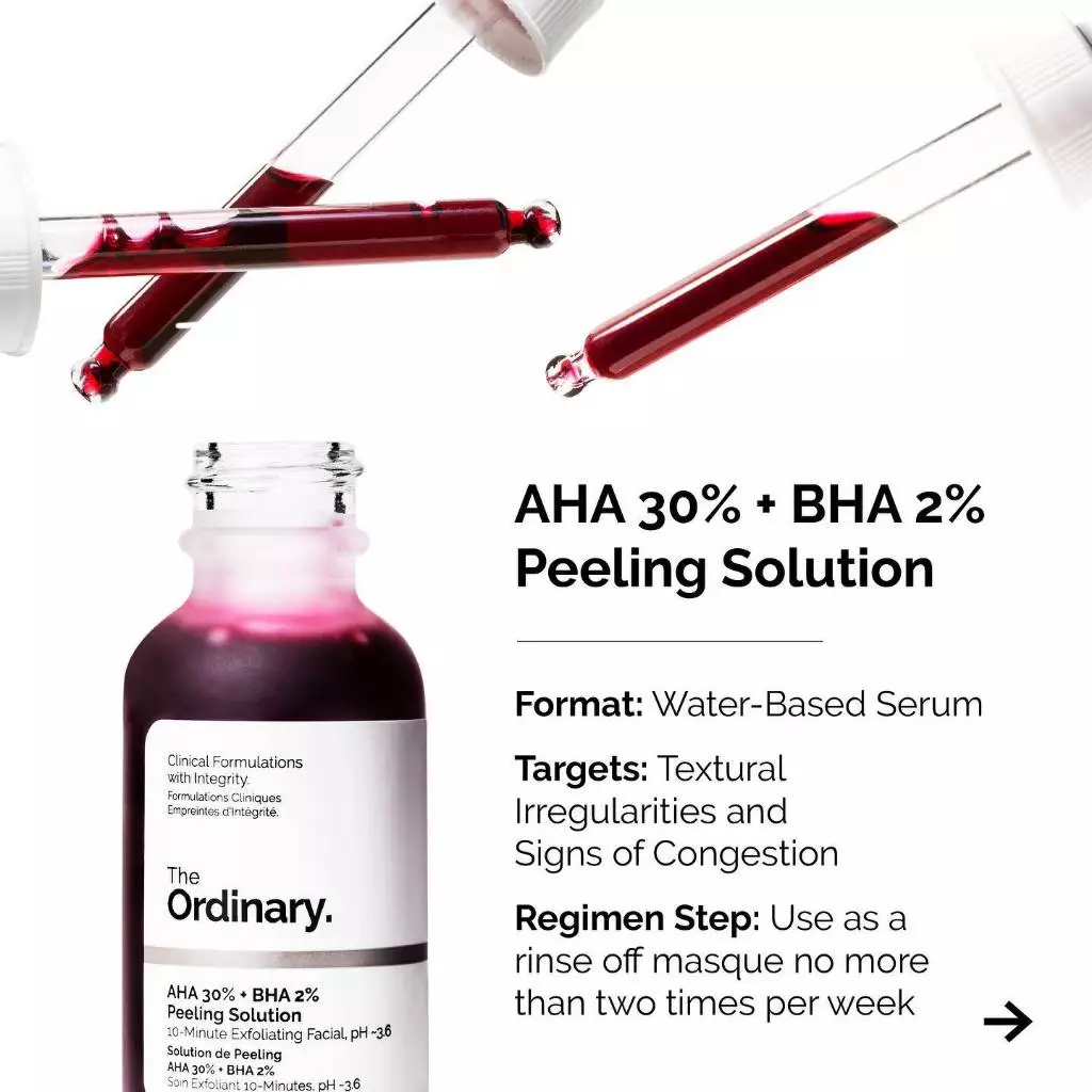 The Ordinary Peeling Solution AHA 30% + BHA 2%