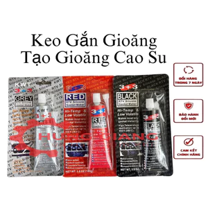 Keo SILICON DÁN GIOĂNG Mặt Máy CHỊU NHIỆT Keo 3 + 3