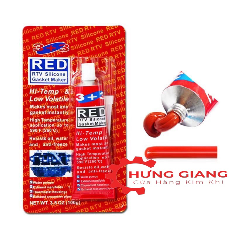 Keo SILICON DÁN GIOĂNG Mặt Máy CHỊU NHIỆT Keo 3 + 3