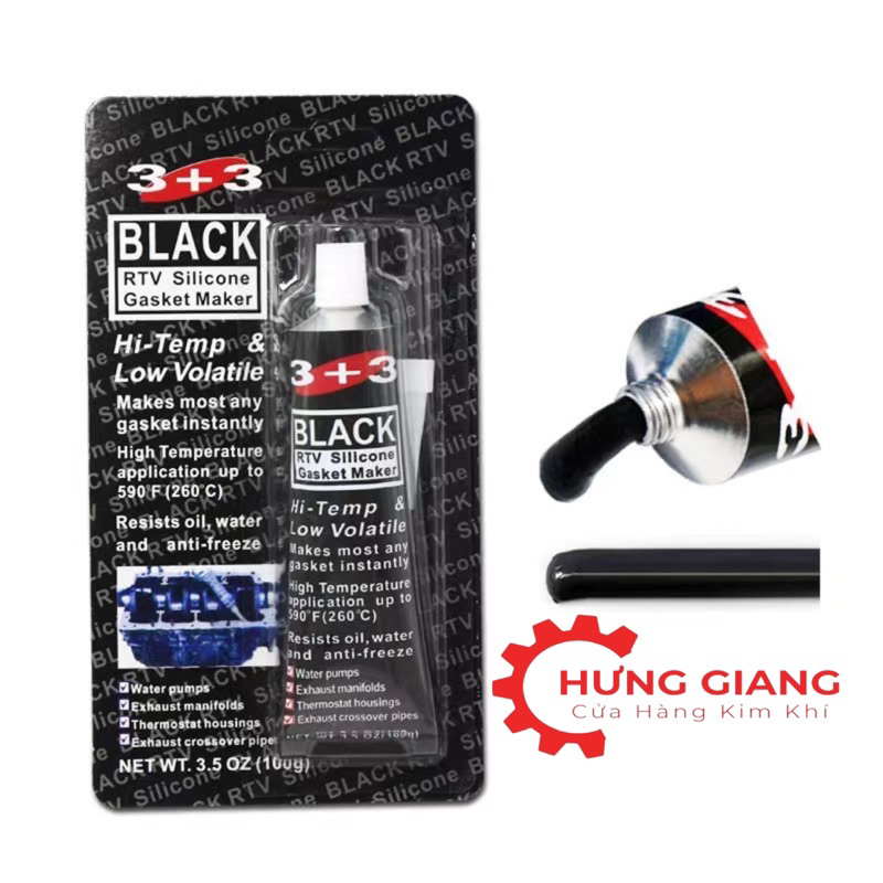Keo SILICON DÁN GIOĂNG Mặt Máy CHỊU NHIỆT Keo 3 + 3