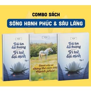 Combo 3 cuốn: Hạnh Phúc, Đại thượng Đại Minh