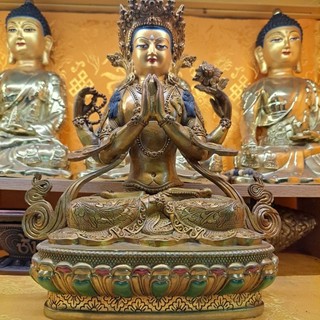 Tượng Phật Quan Âm Tứ Thủ
