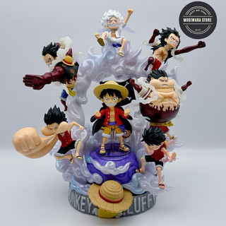 Mô hình WCFxSHF Luffy Premium có khớp chính hãng Bandai đồ chơi toy
