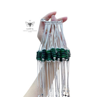 lLắc tay nữ bạc ta, lắc tay bặc đồng điếu SK888 lắc tay đá đẹp , sang chảnh , tự nhiên , đủ màu sắc bạc ta LoPa