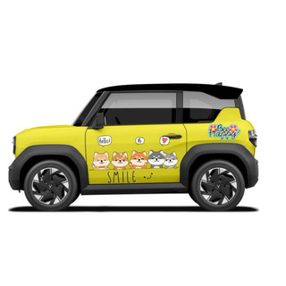 Tem 2 bên sườn Cực Chất, Hàng 3 Lớp Chất Lượng Cao ,Team Decal vf3 dog chó cute
