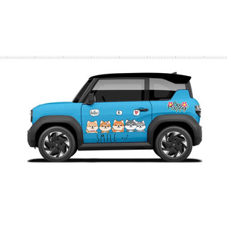 Tem 2 bên sườn Cực Chất, Hàng 3 Lớp Chất Lượng Cao ,Team Decal vf3 dog chó cute